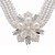 abordables Parures de Bijoux-magnifiques cristaux clairs et mis en bijoux d&#039;imitation de perles, y compris le collier et boucles d&#039;oreilles