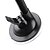 olcso Szerkentyűk-állítható és rugalmas autós szélvédőre szerelhető tartó iPhone 5 (fekete)