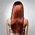 お買い得  人間の髪の毛のかつら-ストレート ジェニファーロペスのヘアスタイル ストレート フルレース かつら ジェットブラック ブラック ダークブラウン #3 ミディアムブラウン レミーヘア人毛 人毛 22 インチ 女性用
