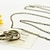 billige Mode Halskæde-antik kobber vintage ringe halskæde