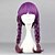 ieftine Peruci Costum-Peruci de Cosplay Pentru femei 24 inch Fibră Rezistentă la Căldură Mov Anime