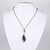 cheap Jewelry Sets-Crescent Shape Gem Necklace and Earrings