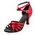 cheap Dance Shoes-Women‘s Dance Shoes Latin/Ballroom Satin Stiletto Heel Red