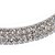 billige Smykkesett-nydelig klar krystall bryllup brude halskjede og øredobber smykker sett