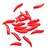 preiswerte Angelköder &amp; Fliegen-20 pcs Angelköder Weiche Fischköder / Gummifische Würmer Bass Forelle Pike Seefischerei Fischen im Süßwasser Barschangeln