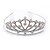 abordables Parures de Bijoux-magnifiques cristaux clairs avec une imitation de perles bijoux de jeu, y compris collier, boucles d&#039;oreilles et tiare