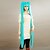 abordables Perruques éguisements de jeux vidéo-Vocaloid Hatsune Miku Homme Femme 60 pouce Manga Perruques de Cosplay