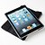 halpa iPad tarvikkeet-Pyörivä PU-nahkakuori jalustalla iPad minille (värivalikoima)