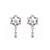 abordables Conjuntos de joyas-magnífico cristales claros y la imitación conjunto de joyas de perlas, incluyendo collar y los pendientes
