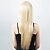 cheap Synthetic Trendy Wigs-Synthetic Wig Straight Style Capless Wig Blonde Synthetic Hair 24 inch Women&#039;s Blonde Wig Black Wig