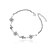 זול צמידים-Gorgeous Sterling Silver With Crystal Women&#039;s Bracelet