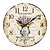 cheap Rustic Wall Clocks-Country Floral Wall Clock