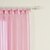 billige Gennemsigtige gardiner-Curtain Print Solid 100% Polyester Two Panels Home Decoration