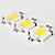 cheap Light Bulbs-DIY 10W 800-900LM 6000-6500K Natural White Light Square Integrated LED Module (9-11V, 3-Pack)