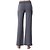 voordelige Kleding-japannes katoen met lange mouwen sport yoga pak (grijs en zwart gelaagde toppen + grijze broek)