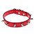 cheap Dog Collars, Harnesses &amp; Leashes-Dog Collar Adjustable / Retractable Studded Rivet PU Leather Black Red