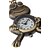 levne Dámské hodinky-Pánské Dámské Unisex Křemenný Kapela Retro Brązowy