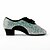 cheap Ballroom Shoes &amp; Modern Dance Shoes-Women&#039;s Latin Shoes / Ballroom Shoes Faux Leather Lace-up Heel Rhinestone Low Heel Non Customizable Dance Shoes Black