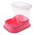 cheap Dog Bowls &amp; Feeders-Double Function Pet Food and Water Feeder Set for Dogs, Cats (Assorted Color)