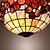 abordables Luces de techo y ventiladores-Lámpara de pared Tiffany Floral - TROWBRIDGE
