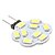 cheap LED Bi-pin Lights-BRELONG® 1pc 2 W 6000 lm G4 LED Bi-pin Lights 9 LED Beads SMD 5630 Natural White 12 V / #