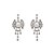 levne Sady šperků-Stříbrná Štras Náušnice Šperky Křišťálový Pro Párty Výročí Narozeniny Dar Zásnuby