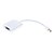 billige Gadgets-Mini DisplayPort til VGA Kvinde Adapter Kabel til Macbook (White)
