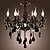 ieftine Candelabre-56(22&quot;) Cristal Candelabre Sticlă Galvanizat Modern contemporan 110-120V / 220-240V