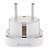 billige LED-tilbehør-EU Plug til Multiple Plug Universal Round Travel Adapter med Safety Shutter (110-240V)