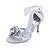 preiswerte Damenschuhe-TIBETA - Sandalen mit hohen Absätzen Hochzeit Pfennigabsatz Satin