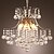 voordelige Kroonluchters-6-lichts 40 cm kristallen hanglamp metaal gegalvaniseerd modern eigentijds 110-120v / 220-240v