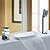 billige Badekarsarmaturer-Badekarshaner - Moderne Krom Romersk Kar Keramik Ventil Bath Shower Mixer Taps / To Håndtag tre huller