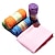 billiga Yogahanddukar-Yogahandduk Luktfri Miljövänlig Glidfri Plast för Yoga Pilates Bikram Grön Blå Rosa
