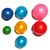 voordelige Yogaballen-Tripsis Fitness Ball willekeurige kleur 8CM