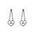 billige Smykkesæt-Smukke legering med Rhinestone Dame Smykker sæt med halskæde, øreringe, Tiara