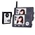 economico Impianti videocitofonici-Wireless Night Vision Camera con 3,5 pollici Monitor telefono del portello (1camera 2 monitor)