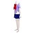 billige Anime-kostumer-Inspireret af Cosplay Cosplay Anime Cosplay Kostumer Japansk Cosplay Kostumer Skoleuniformer Patchwork Kortærmet Top Nederdel Til Dame