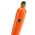 cheap Office &amp; School Supplies-Carrot Shaped Ballpoint Pen with Magnet (Orange)