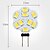 abordables Ampoules électriques-Ampoule LED Forme Lotus Blanc Chaud (12V), G4 4.5W 9x5630 SMD 400-430LM 3000-3500K