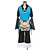 billiga TV-spelskostymer-Inspirerad av Utanför gränsen Konoe Video Spel Cosplay-kostymer cosplay Suits / Kimono Lappverk Långärmad Väst Topp Byxor Kostymer
