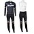 economico Set di abbigliamento da uomo-Kooplus Per uomo Manica lunga Maglia con salopette lunga da ciclismo Bicicletta Calze/Collant/Cosciali Set di vestiti, Tenere al caldo,