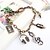 cheap Bracelets-Women&#039;s Vintage Music Melody Pendant Bracelet