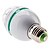 ieftine Becuri-270 lm E26 / E27 Bulb LED Glob 3 LED-uri de margele LED Putere Mare Activare-Sunet RGB 85-265 V / # / #