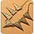 levne Módní náhrdelníky-dámské trojúhelník květinové vintage náhrdelník