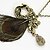 cheap Necklaces-Women&#039;s Synthetic Sapphire Pendant Necklace Pendant Ladies Casual Fashion Indian Alloy Bronze Necklace Jewelry For Daily / Long Necklace