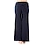 abordables Ropa de Yoga-algodón de manga larga traje fajas impresión yoga deportes (flores rojas y azules tapas + pantalones azules)