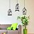 cheap Wall Stickers-Decorative Wall Stickers - Animal Wall Stickers Animals / Still Life Living Room / Bedroom / Study Room / Office