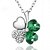 זול שרשרת אופנתית-Women&#039;s Clover Necklace