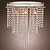 billiga Plafonder-1-ljus maishang® 40 cm (16 tum) kristall / mini stil infällningsbelysning metallglas elektropläterad modern samtida 110-120v / 220-240v / g4