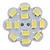 billiga LED-bi-pinlampor-1.5 W Takglödlampa 6000 lm G4 12 LED-pärlor SMD 5630 Naturlig vit 12 V / #